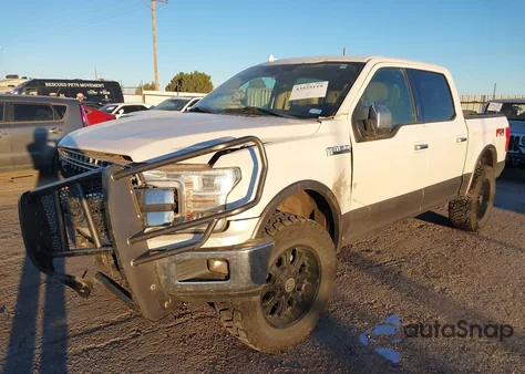 2018 Ford F-150 Lariat z USA, uszkodzony, nr VIN 1FTEW1EP3JKC21968